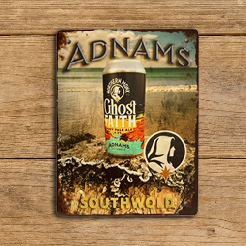 Vintage adnams beer - adnams, sign