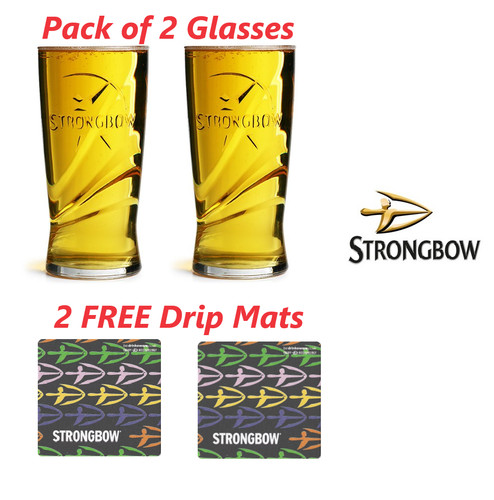 Strongbow glass - strongbow,