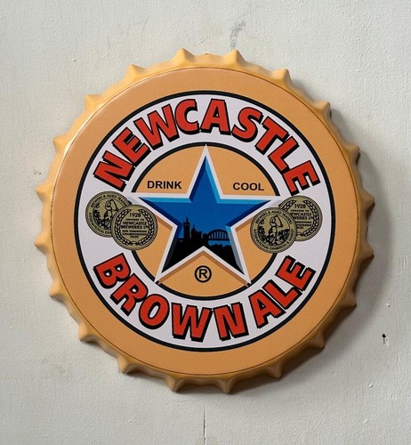 Newcastle brown ale metal - newcastle,