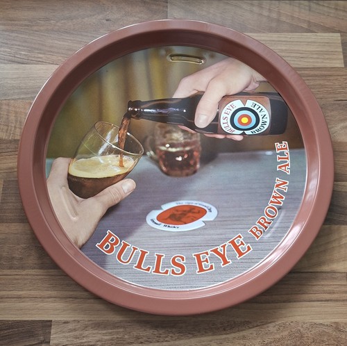 Vintage 1960 bulls eye - eye, brown