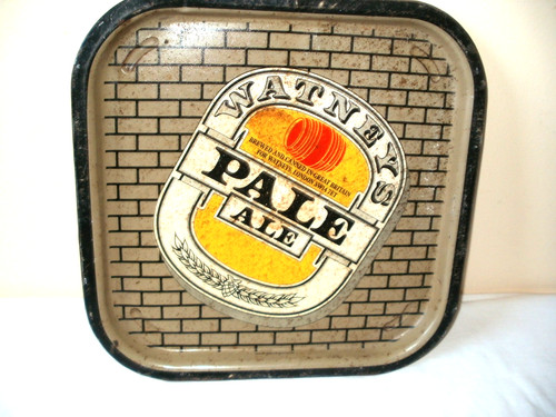 Vintage watneys pale ale tray - ale,