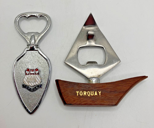 Two vintage torquay - vintage, bottle