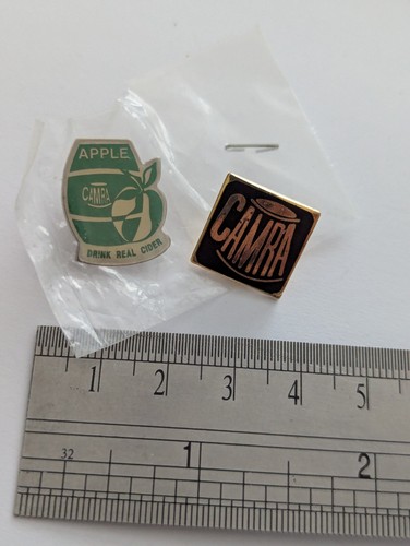 Camra vintage enamel pin - camra,