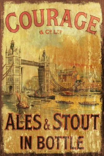 Courage brewery ale stout - courage, &