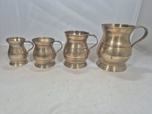 Set vintage brass - set, 4